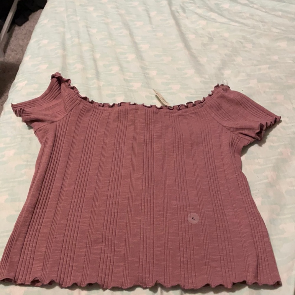 Off the shoulder top